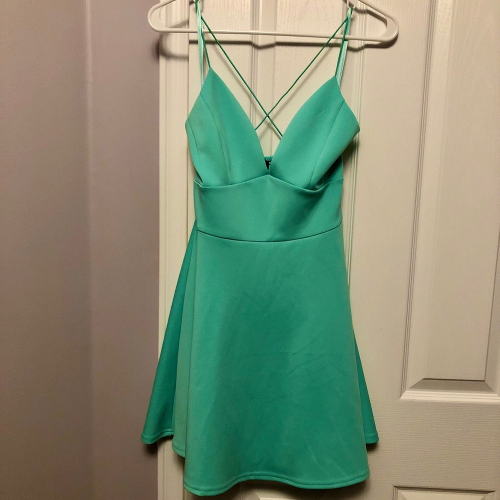 Mint Green Dress